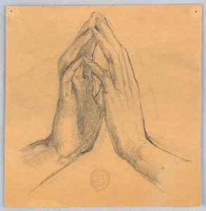 Studium rukou od Francis Augustus Lathrop
