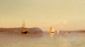 Pozdě odpoledne, Haverstraw Bay