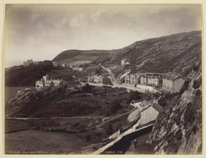 Barmouth, z výšky Bellevue od Francis Bedford