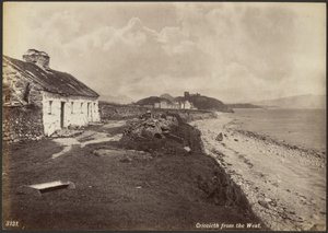 Criccieth od západu od Francis Bedford