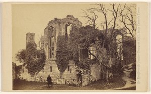Hrad Kenilworth - Hodovní síň, z Caesarovy věže.