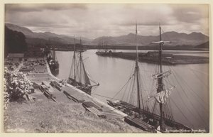 Porthmadog Harbour ze severu, 186094. od Francis Bedford