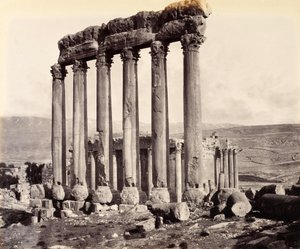 Zříceniny chrámu Slunce a Jupiterova chrámu, Baalbek