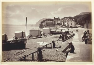Sidmouth, západně od Esplanade, 186094.