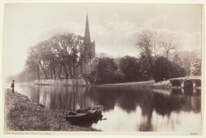 Stratford-on-Avon, církev z Avonu od Francis Bedford