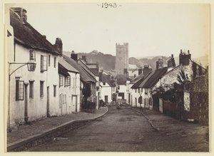 Bez názvu [doškové chalupy a kostel], 186094. od Francis Bedford