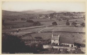 Vale of Clwyd z hradu Denbigh od Francis Bedford