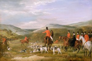 The Berkeley Hunt, 1842: The Meet od Francis Calcraft Turner