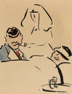 Noční chování od Francis Campbell Boileau Cadell