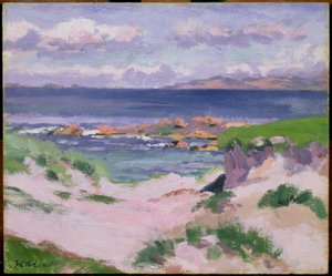 Iona, cca 20. léta (viz 145805 pro reverzní malbu) od Francis Campbell Boileau Cadell