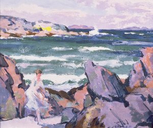 Severní vítr, Iona (The Bather) od Francis Campbell Boileau Cadell