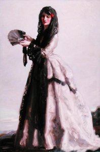 Španělská dáma od Francis Campbell Boileau Cadell