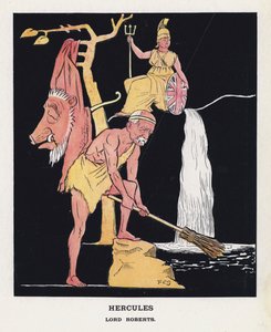 Hercules, Lord Roberts (barva litho) od Francis Carruthers Gould