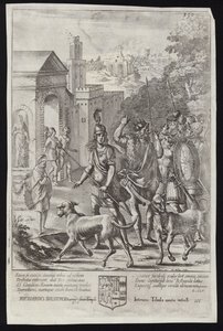 Evander a Aeneas v Palentiu