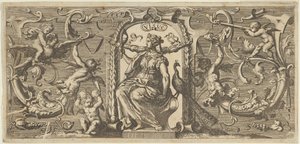 Sight Visus, od Five Senses Five Senses, ca. 1655