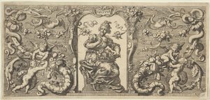 Taste Gust, od Five Senses Five Senses, ca. 1655