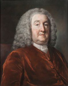 Portrét sira Edwarda Hulse, 1. baronet, 1757 (pastel na papíře)