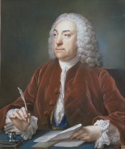 Portrét Taylora Whitea, pokladníka Foundling Hospital, 1758 (pastel)