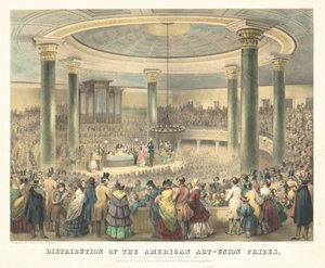Distribuce cen American Art-Union od Francis D