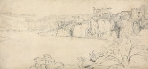 Hrad Chepstow na Wye od Francis Danby