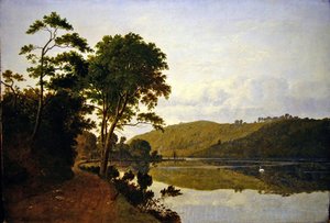 River Avon (olej na plátně) od Francis Danby