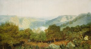 Avon Gorge s Cliftonem a Hotwells, Bristol