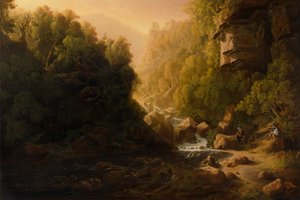 Horský torrent od Francis Danby