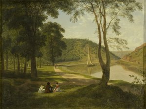Pohled na Avon Gorge od Francis Danby