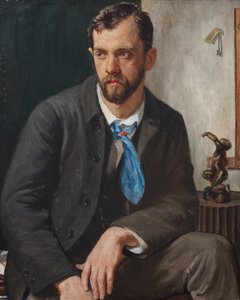 Portrét Charlese Holdena (olej na plátně)
