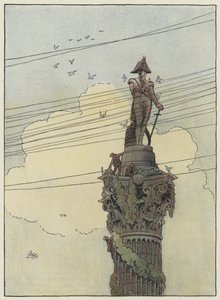 Londýn: (barevná litografie) od Francis Donkin Bedford