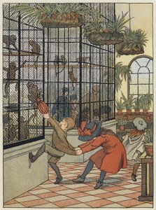 Londýn: (barevná litografie) od Francis Donkin Bedford