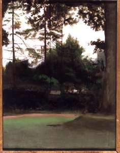 A Corner of the Garden, cca 1890 (olej na plátně) od Francis Foster