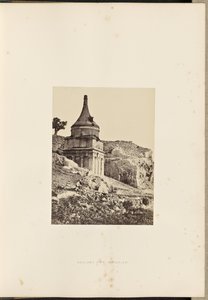 Abšalomova hrobka, Jeruzalém od Francis Frith