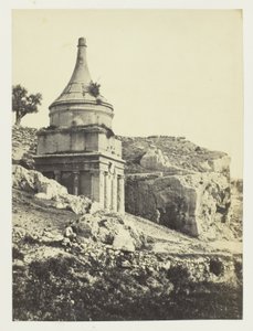 Abšalomova hrobka, Jeruzalém od Francis Frith