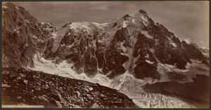 Aiguille du Midi: Mount Blanc od Francis Frith