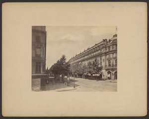 Boulevard des Capucines, roh Rue Louis le Grand, Paříž od Francis Frith