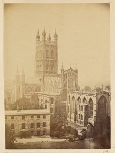 Gloucesterská katedrála od Francis Frith