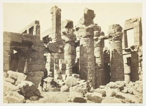 Sloupový sál, 1857. od Francis Frith