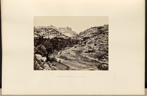Jeruzalém od studny En-Rogel od Francis Frith