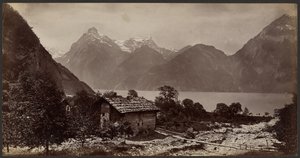 Lucernské jezero od Francis Frith