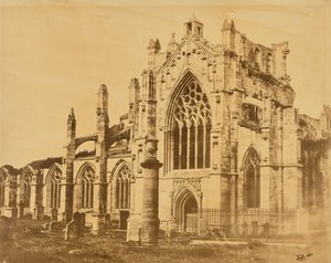 Opatství Melrose od Francis Frith
