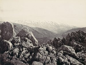 Hora Hermon, Hora Proměnění, ca. 1857.