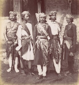 Rajputs, 70. léta 19. století. od Francis Frith