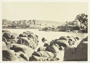 The Approach to Philæ, 1857. od Francis Frith