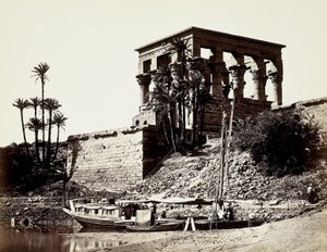 Chrám Hypaethral, Philae (Egypt) od Francis Frith