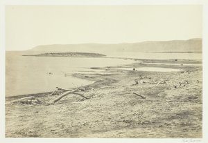 Severní pobřeží Mrtvého moře, 1857.