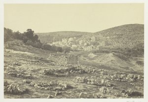Pohled na Hebron od Francis Frith