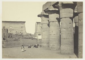 Pohled na Luxor od Francis Frith