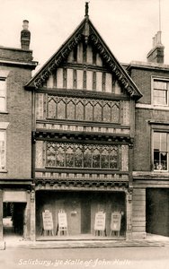 John Halle Hall, Salisbury, Wiltshire, počátek 20. století. od Frith and Co