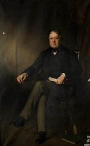 Rt. Honzo Edward Ellice MP, 18541855 od Francis Grant